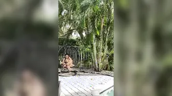 Ass Walking porn video – Goon over me Walking around inside my Yellow Sling Bikini