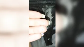 Leaking Lingerie after Cumming