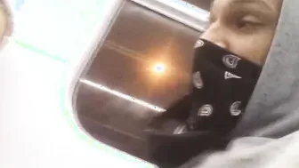 Taking a quickie into the subway - Caah Kabulosa - Vinny Kabuloso