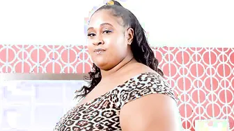 Huge booty black bbw gets backshots