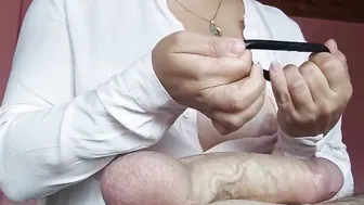 Squeezing and Lactating Hand Job - liljaswitch