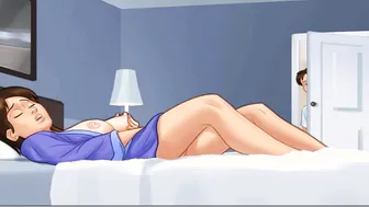 Summertime Saga all Sex Scenes Debbie Part one (Slave France)