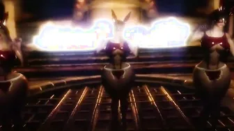 【MMD R-teenie SEX DANCE】SKYRIM GIGANTIC BOOTY SUCCUBUS BUNNY GIRLS MAIDS HOTTIE BUTT TEMPTATION 甘いお尻 [MMD]