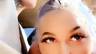 Keeping myself Entertained into LA Traffic 