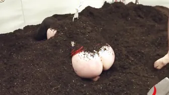 Degrading anal burial for strung out eighteen