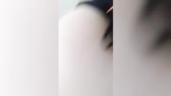 Bouncing my Gigantic Booty Fucking my Hand from behind Baby I wish it was your Cock Love