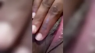Wett porn video – African Wett Twat Solo Orgasm