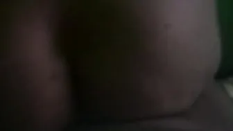 Into the butt