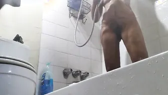 Thot into Texas - Old Lady Showers Before Pounded 62 Year Mature Unshaved