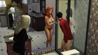 Жена любит наблюдать как я трахаю любовниц | Ex-Wife Shower