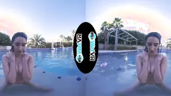 WETVR Pool VR Porn Play with Dark Hair sexy