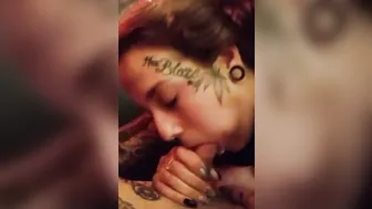 CUM INTO MOUTH Surprise Sloppy Deep Throat Head