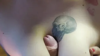 AMATORIALE ITA Spagnola Di Una Tettona Con Sborrata