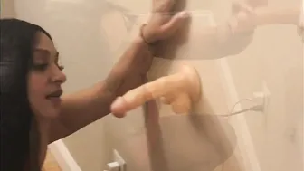FUCKING THE EX-WIFE MOUTH two DICKS DOWN HER THROAT CUM SHOT DOWN HER MOUTH