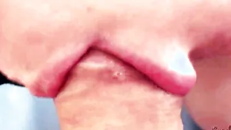 Fucking my skanks vagina close-up I can watch how I insert a