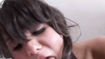 Freaky teens Alana Leigh deep throat screwed