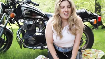 Orgasm Picnic with Biker Women Jessica