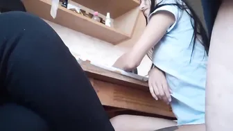 Sight porn video – Our third sluts started to leak vagina at the sight of us