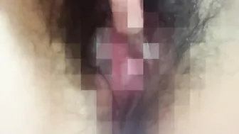 クリ責めオナニーでおちんぽ欲しくてビクビクひくつかせる田舎女