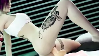 【MMD R-18 yo SEX DANCE】HOT EXTREME MASTURBATION SWEET SATISFACTION PRETTY VIBRATOR 激しいセックス [MMD]