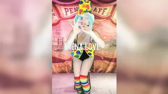 ENF Embarrassed Nude Female Naked Tiktoker PAWG Naked Clown Magic Tricks gone Wrong