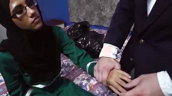 ARABS EXPOSED - Desperate Muslim Woman Seeking Shelter Finds A Place To