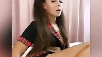 Slutty School women Gagging for Dick
