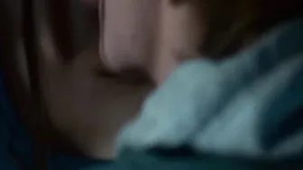 Alexandra Daddario view through neckline