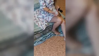 Me and a Huge Ball inside my Vagina