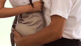 OLD4K. Smart Secretary Getting another Promotion after Affair with older Boss