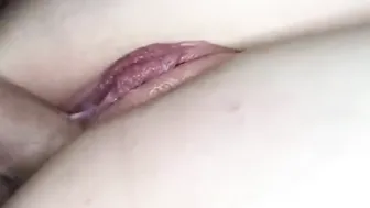 Bald Twat Close up Fucking Cumshot