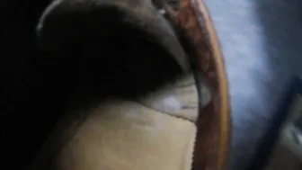 DressDress Leather Shoes wank and jizzed compilation