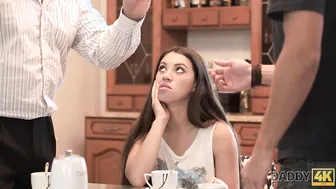 DADDY4K. Tricky dad takes care of who is angry on
