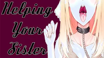 Stepsister does ASMR on You [intense Ear Licking]