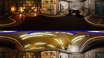 EvilEyeVR - Starship Punishers with Fallon West and Olive Glass