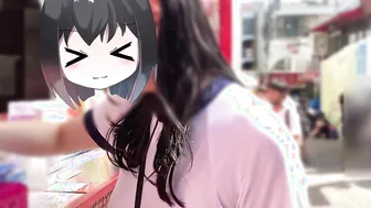 I went to Harajuku and Wore Gym Clothes and Bloomers with no Bra and Ate Crepes with Sex Toys On