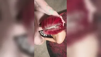 Harley Quinn makes me Bust into her Mouth