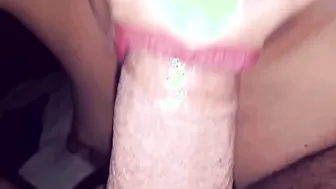 Susys oral sex with internal creampie and spits out all the semen