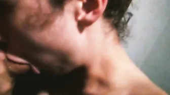 Deep Throating until he Bust all over my Face 