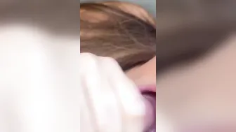 Biracial White/Latina Passionate Cummed