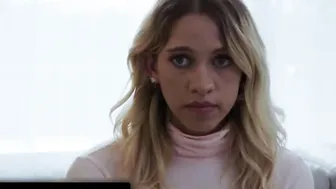 Adorable 19 Yo Khloe Kapri Screwed Better with Uncle into Home Office