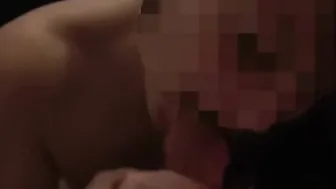 Hand Job until the end into her Mouth