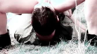 Peeing outdoors