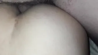 point of view Fucking Wifes Creamy Cunt and Cumming on her Butt