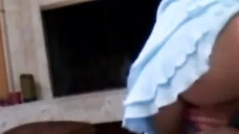 Sweet Butt Ginger Getting taken by big black dick with Cunt Wetness