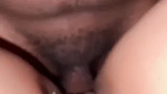 Quickie Fresh Bald and Leaking Cunt