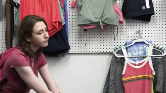 ShoplyfterXXX.com - A strip search and a b4g check later Tristan knows