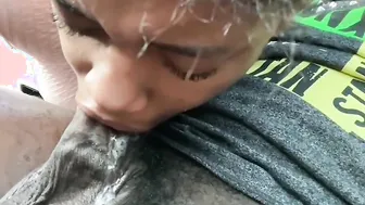 Amateur Lovers almost get Caught having Sex inside a Busy Parking Lot - Freaky Adventures