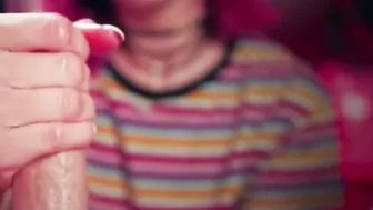 Point View porn video – I Make Him Cum Into two Minutes Fast point of view Hand Job