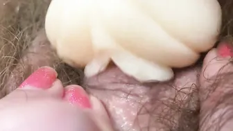 Hardcore clit orgasm intense closeup cunt sex 60fps HD pov
